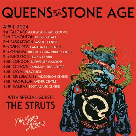 queens of the stone age tour dates